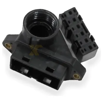 TE Connectivity 1473393-2 Conector de série Dynamic 6 pinos para motor de potência (IP67, instalação em painel, compatível com motor servo Fanuc)