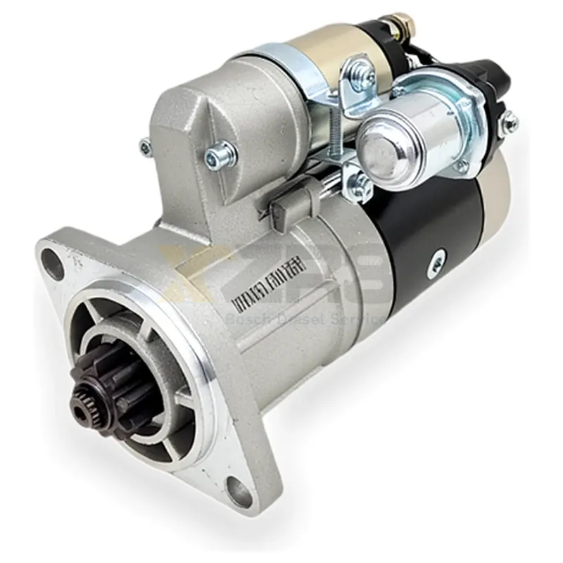 Yuchai FD300-3708100A Starter 24V 6KW 11T Compatible with 4F Engine - Thumbnail 1
