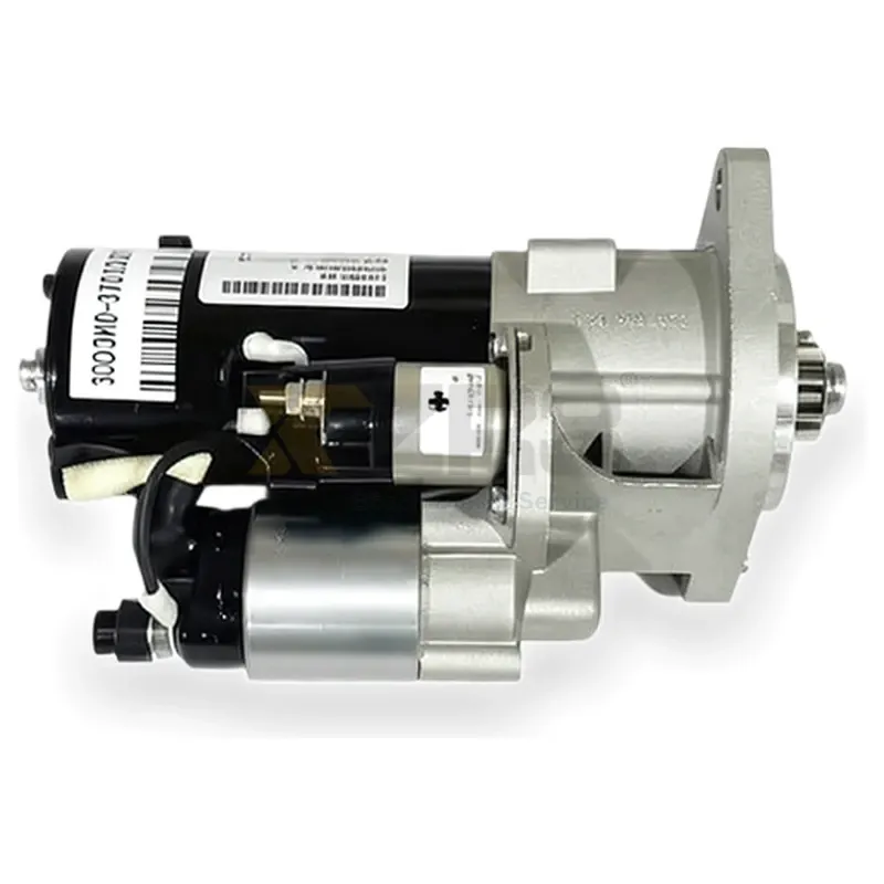 Yuchai FD300-3708100A Starter 24V 6KW 11T Compatible with 4F Engine - Thumbnail 2