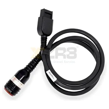 Volvo 8889036 VOCOM 8-Pin Diagnostic Connection Cable - Compatible with Volvo FH/FM Trucks