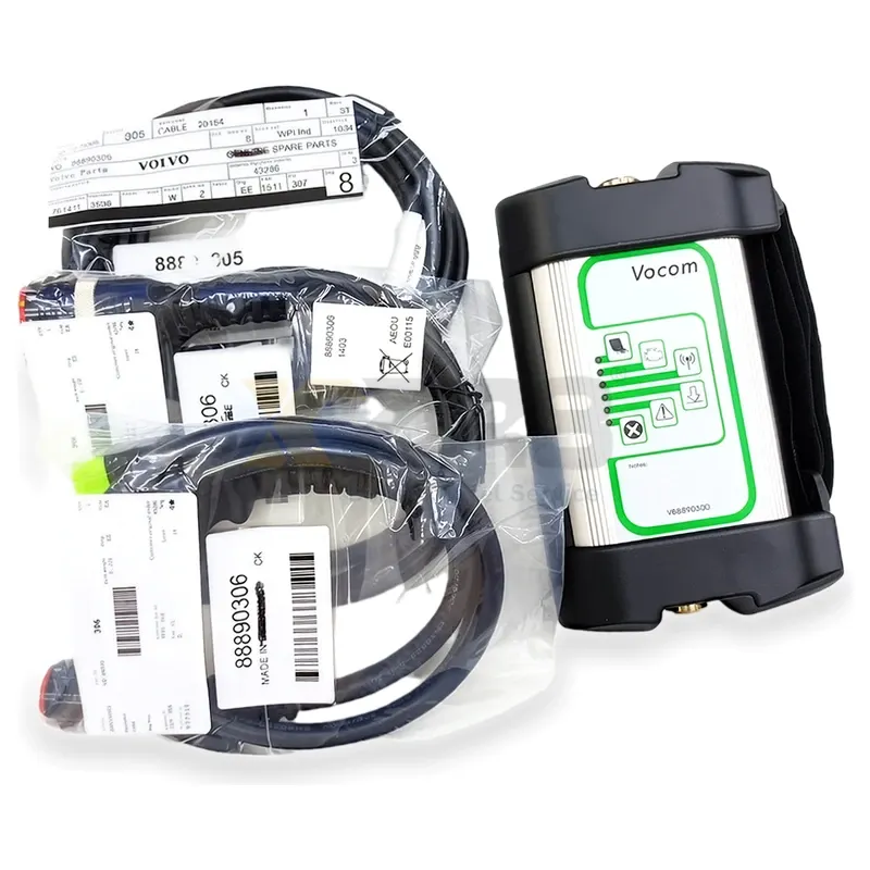 Câble de connexion diagnostique VOCOM 8 broches 8889036 pour Volvo - Compatible avec les camions Volvo FH/FM - Thumbnail 2