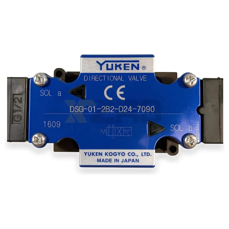 Yuken DSG-01-2D2-D24-50 Solenoid Operated Directional Valve - Thumbnail 2