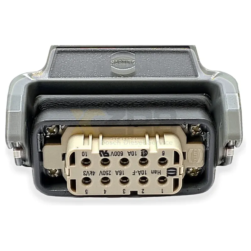 HARTING 09200102812 Han A 10-core + PE Female Connector Heavy Duty Connector Screw Terminal - Image 3
