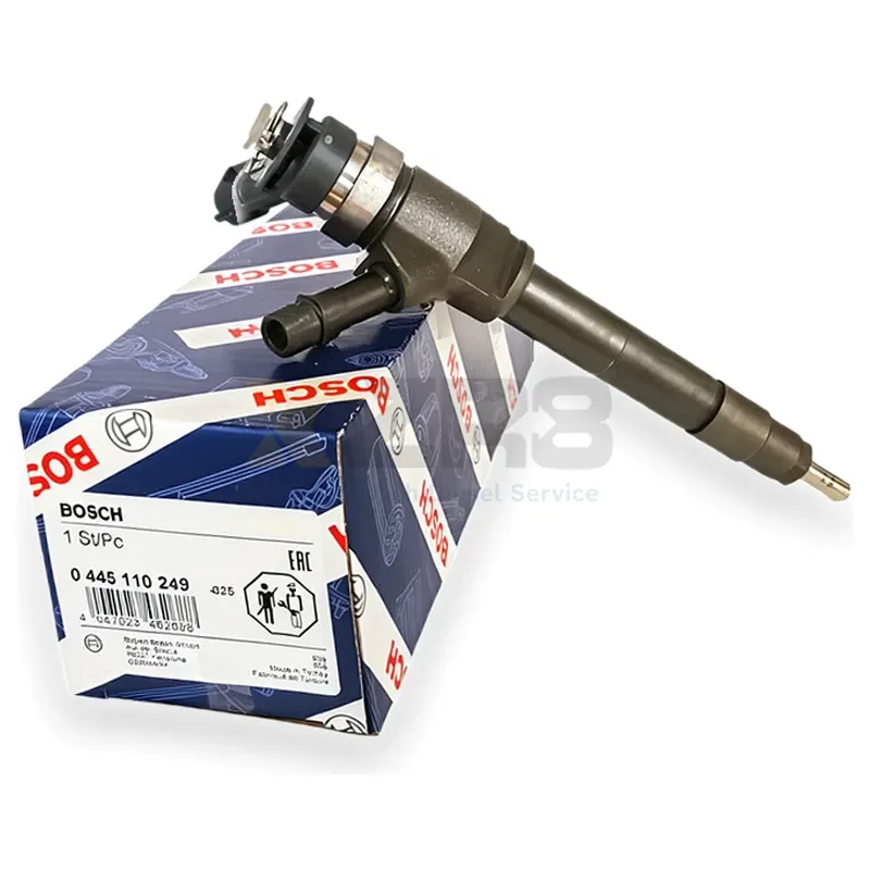 مجموعة صمامات التسليح المشترك Bosch 0445110249 لل محرك Mazda BT-50 / Ford Ranger 3.0L - Image 1