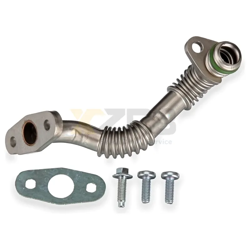 Yuchai Engine Turbocharger Return Oil Tube Welding Part M3400-1118340C - Image 1