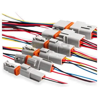 Conector automotriz Delphi 15494573 para CTS 1.2 serie TPA 58W pieza roja de bloqueo