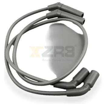 Conjunto de cables de bujía de silicona roja de 10 mm Ton's Performance TONS-0915FLH