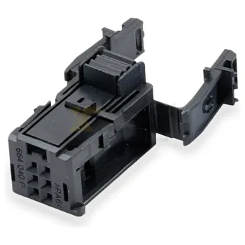 Molex 98192-0001 MOX Série 2.54mm Conector em Fileira Dupla 6P Carcaça de Socket Preta PA6 com TPA Conector Automotivo