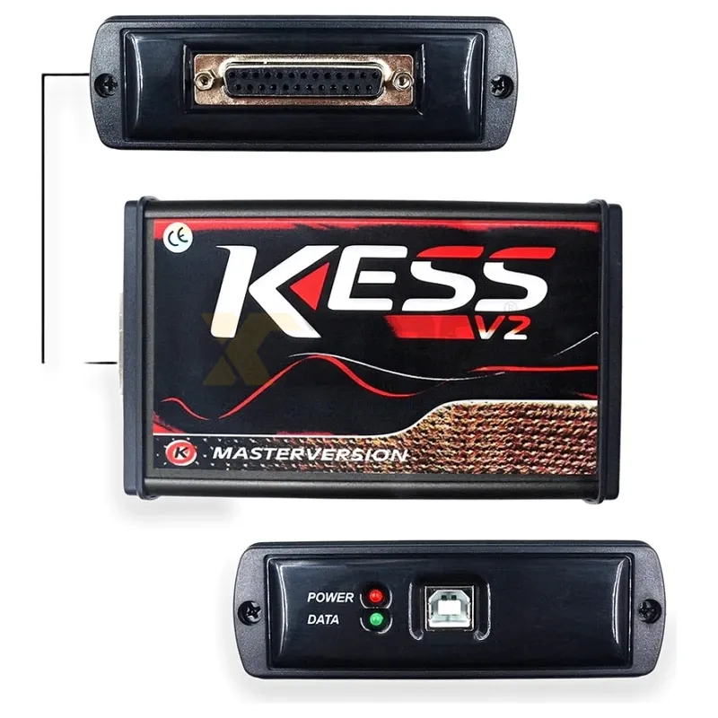 أداة برمجة ECU KESS V2 V5.017 OBD2 - لوحة PCB حمراء، بدون حدود التokens، تدعم السيارات، الشاحنات، الجرارات الزراعية - Image 3