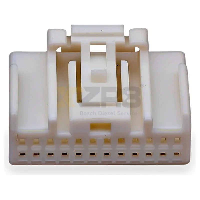 KET MG654102 24-Pin Automotive Connector Boot 025 Series Unsealed White PBT - Thumbnail 2
