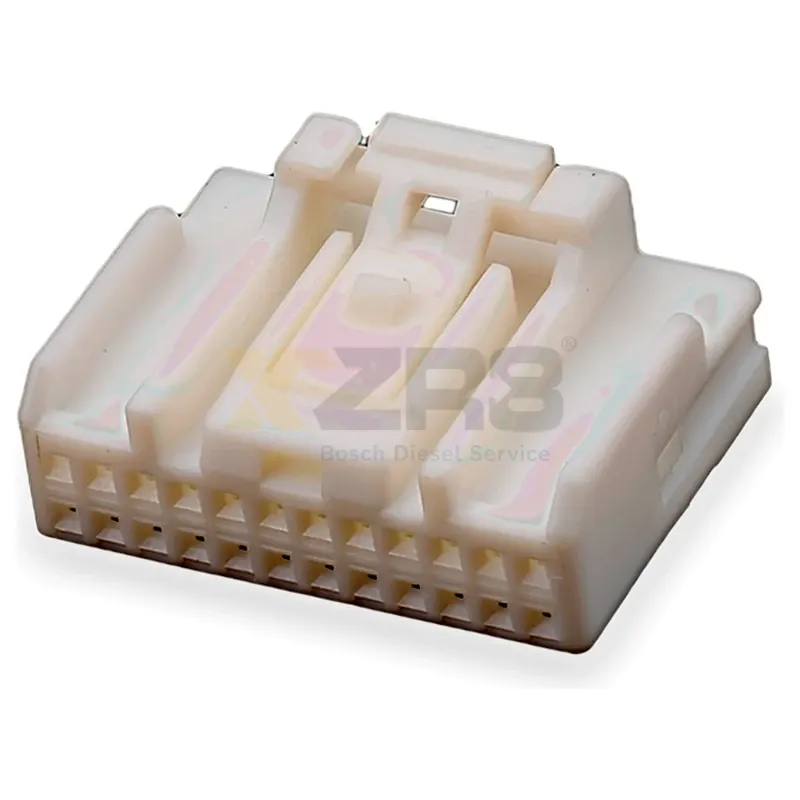 KET MG654102 24-Pin Automotive Connector Boot 025 Series Unsealed White PBT - Image 3