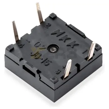 NKK Switches JB15FP Interruptor tátil de perfil baixo com vedação de processo SPST 0.05A 24VDC