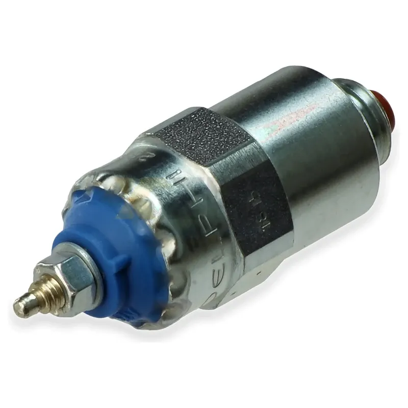 Válvula solenoide de corte de combustible 7185-900W 12V de Delphi para Perkins/John Deere/New Holland - Thumbnail 4