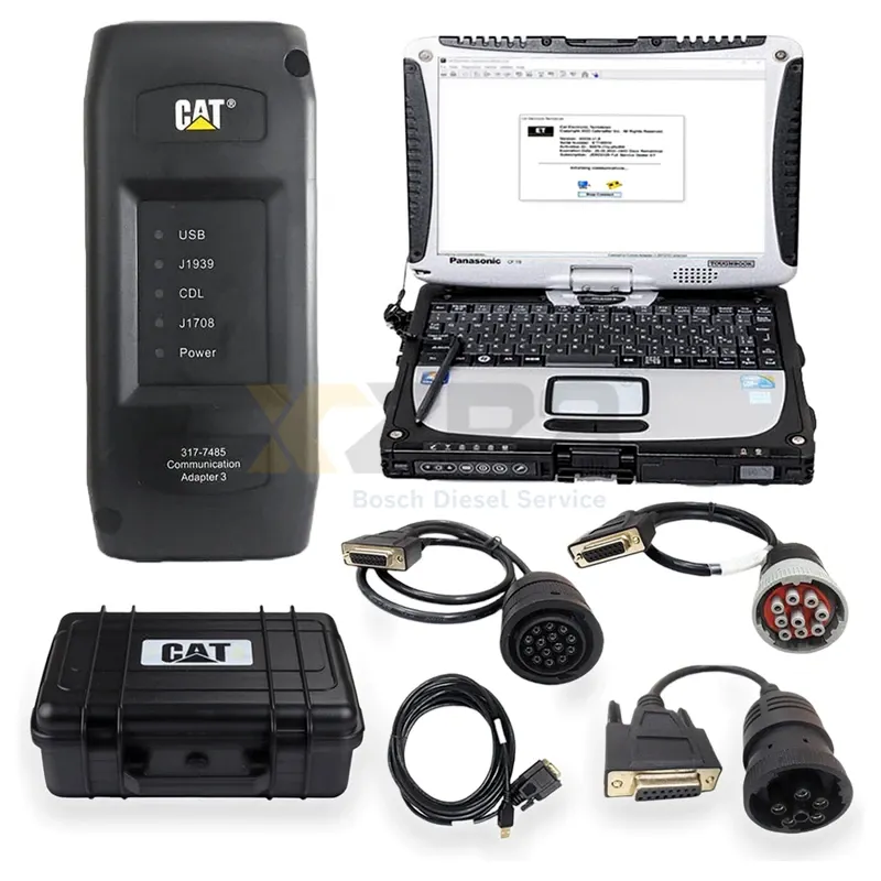 Laptop de diagnosticage Toughbook CF-19 Panasonic robuste, compatible avec les outils de diagnostic Isuzu IDSS et autres - Thumbnail 1