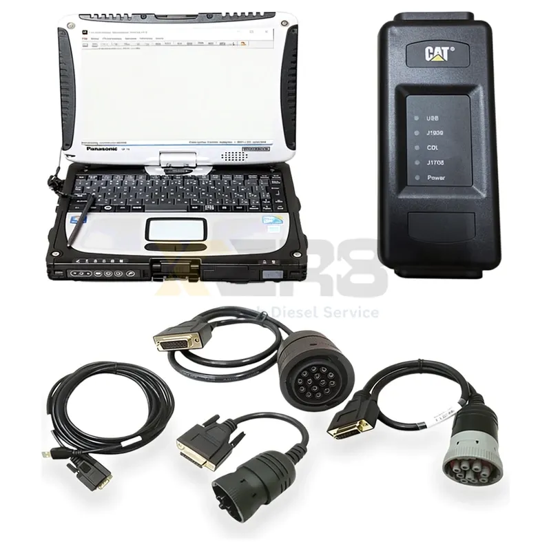 Laptop de diagnosticage Toughbook CF-19 Panasonic robuste, compatible avec les outils de diagnostic Isuzu IDSS et autres - Thumbnail 2