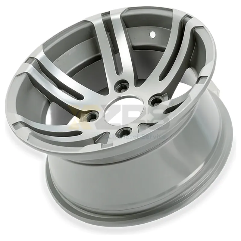 Aftermarket 12x6 4-Hole Wheel Rim Assembly - Image 1