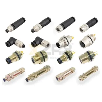 Conector retangular Honda MR-8F 8 pinos tipo soldagem montagem em painel original