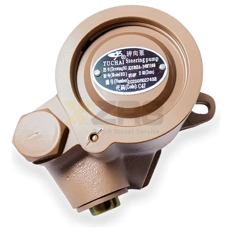 Yuchai Machine 151-3407100 Steering Assist Pump - Suitable for Buses and Trucks - Thumbnail 2