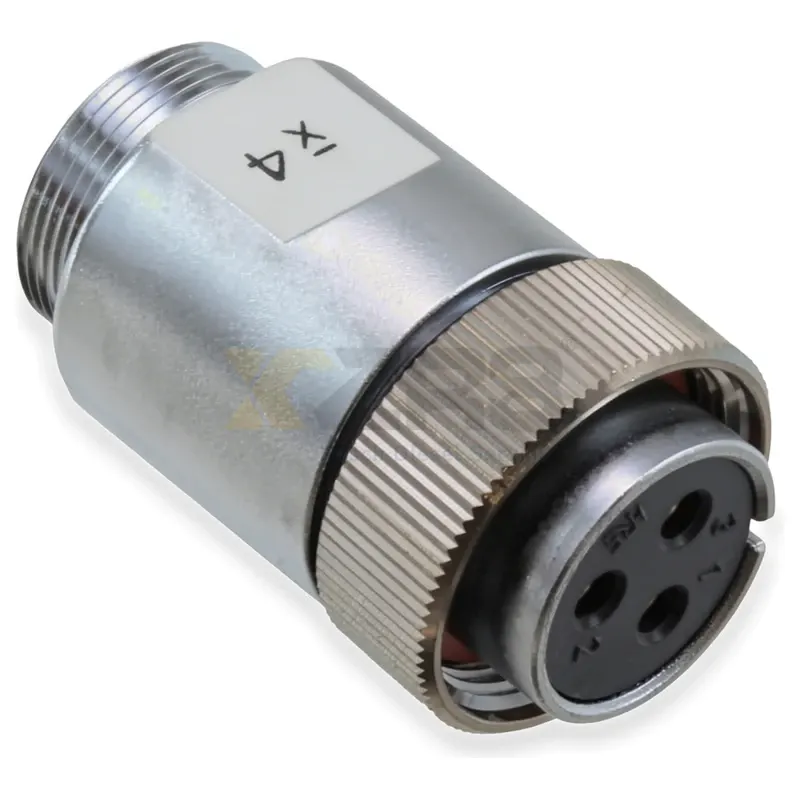 Hirose RM15WTRZA-12S(71) Round Waterproof Connector 12P Socket Panel Mounting Cup Type - Thumbnail 1