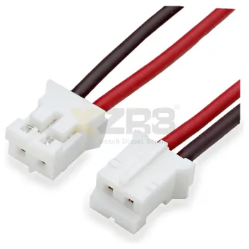 JST PHR-2 Boîtier de Connecteur Série PH 2-Pin 2.0mm Écart Blanc Nylon 66