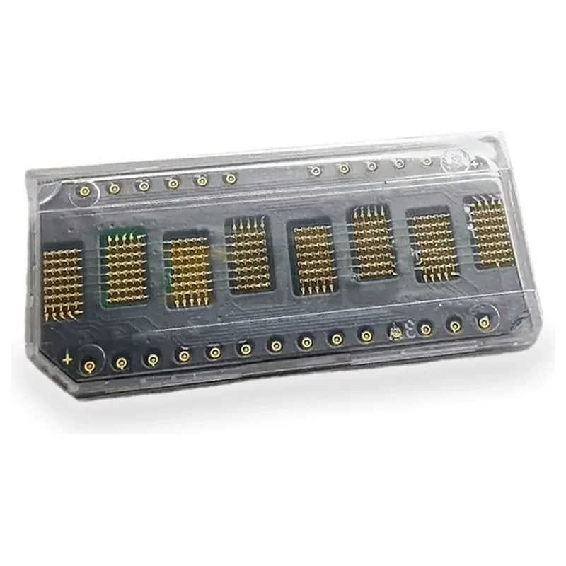 Broadcom HDSP-2113 8-character 5x7 dot matrix green LED intelligent alphanumeric display DIP-28 - Image 2