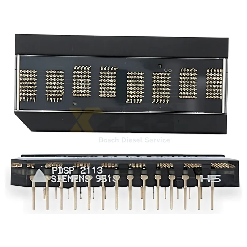 Broadcom HDSP-2113 8-character 5x7 dot matrix green LED intelligent alphanumeric display DIP-28 - Image 3