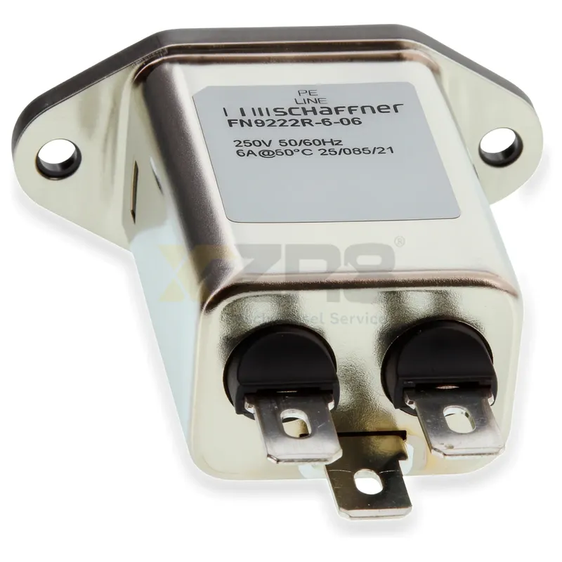 Schaffner FN9222R-15-06 Filter Power Input Module IEC 320-C14 15A 250VAC - Thumbnail 1
