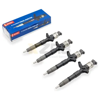 Conjunto de tubo de riel común DENSO 23810-30100 original y auténtico para motor diésel Toyota 1KD-FTV 3.0L