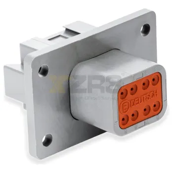 دوتش DT04-08PA-CL03 8-شعاعي منفذ سلسلة DT أزرق تثبيت على لوحة لحام