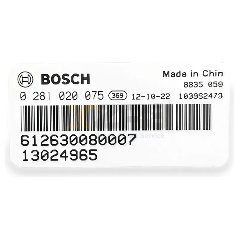 وحدة تحكم محرك Bosch ECU 0281020075 للوظيفة Weichai WP6 WP10 WP12 - Image 6