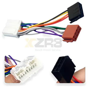 Mitsubishi 12-017 ISO Car Radio Adapter Harness for 1996-2006 Mitsubishi Models