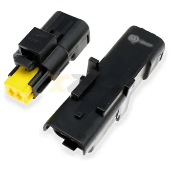 Aptiv (Delphi) 211PC022S9049 2-vía tapa de conexión hembra blanca tipo sellado