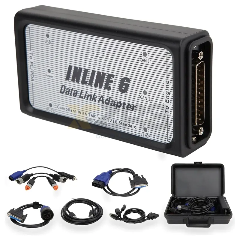 مجموعة أدوات التشخيص المحمولة للحاسوب Cummins CF-52 لآلات الديزل الثقيلة مع ميزة التكيف INLINE 6 - Image 1