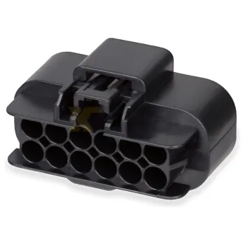 Aptiv Delphi 15326910 GT 280 série 12 vias conector fêmea à prova de água montagem de carcaça 25A