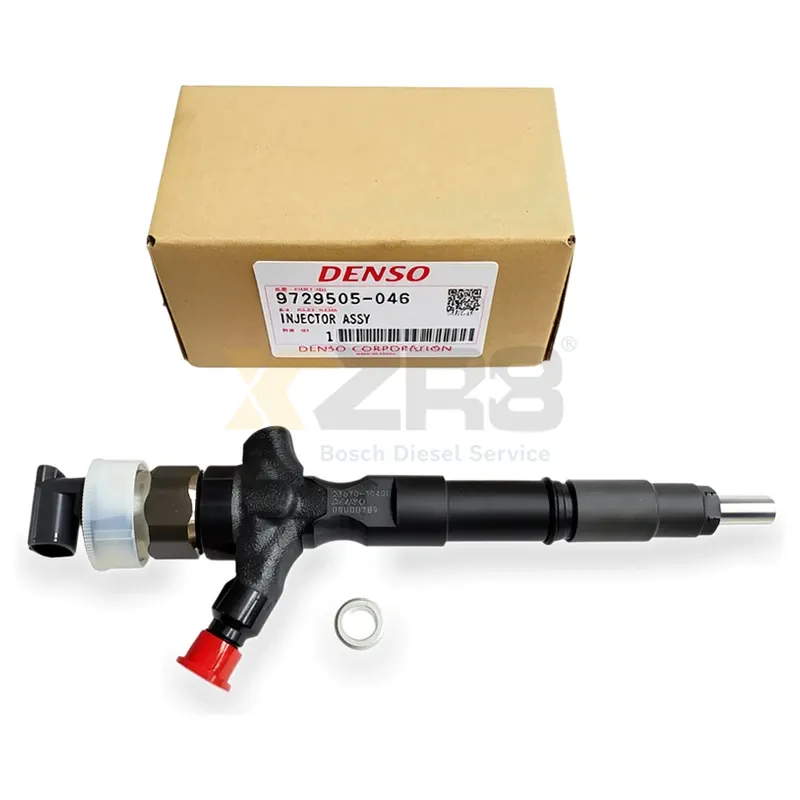 Denso 9729505-046 295050-0460 Diesel Common Rail Injector for Toyota 1KD-FTV/2KD-FTV - Image 4