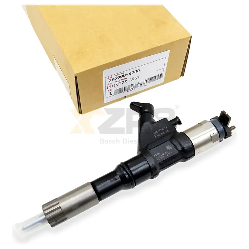 Conjunto de injetor de rail comum Denso 095000-6700 para Weichai WD615 HOWO Shaanqi - Thumbnail 2