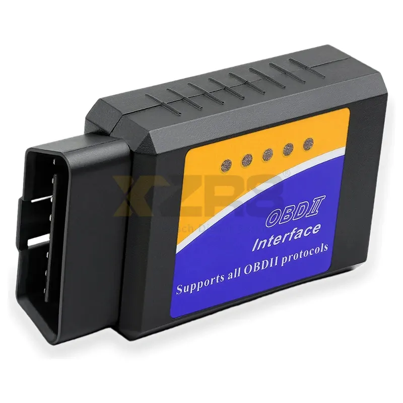 Adaptateur de diagnostic Bluetooth ELM327 OBD2 - Détecteur de défauts de véhicule compatible avec tous les véhicules OBD-II - Thumbnail 1