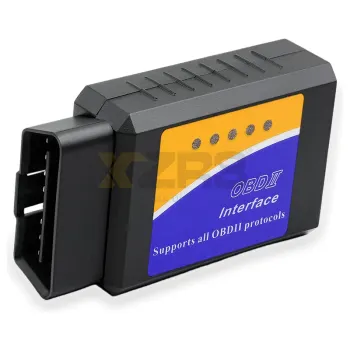 ELM327 OBD2 Bluetooth Diagnostic Adapter - Vehicle Fault Detector Compatible with All OBD-II Vehicles