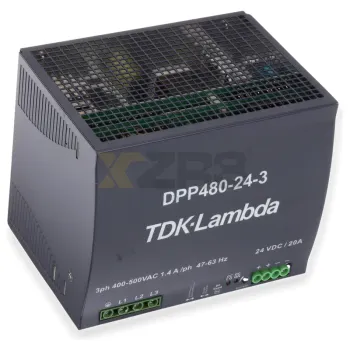 TDK-Lambda DPP480-24-3 480W 24V 20A Fonte de alimentação trifásica AC-DC com guia DIN
