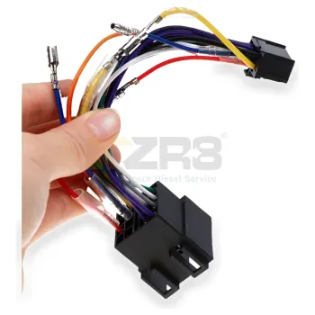 15-008 Car ISO Wiring Harness Cable Compatible with Audiovox/AEG/Clatronic/Foryou/Mystery/Prology/Elenberg 20-Pin Stereo Radio Adapter