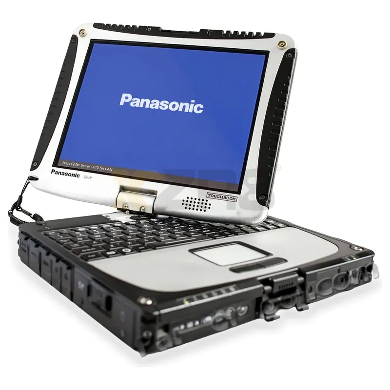 Notebook Toughbook CF19 da Panasonic com Software de Diagnóstico VCADS Pro Preinstalado Premium Tech Tool PTT 2.7.85 e Modo de Desenvolvedor - Thumbnail 2