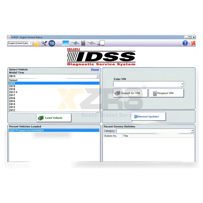 أداة التشخيص Isuzu IDSS III للشاحنات والهندسة المدنية بمحرك ديزل - Image 1