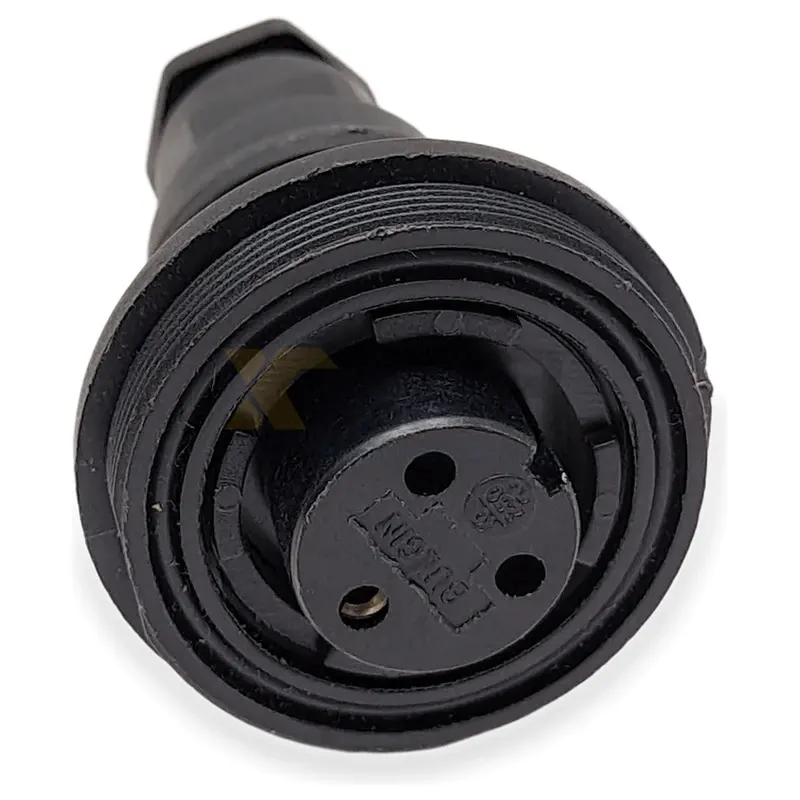 Bulgin PX0732/S Standard Buccaneer Series Circular Connector 3-core Threaded Plug 12A 250V IP68 - Image 2
