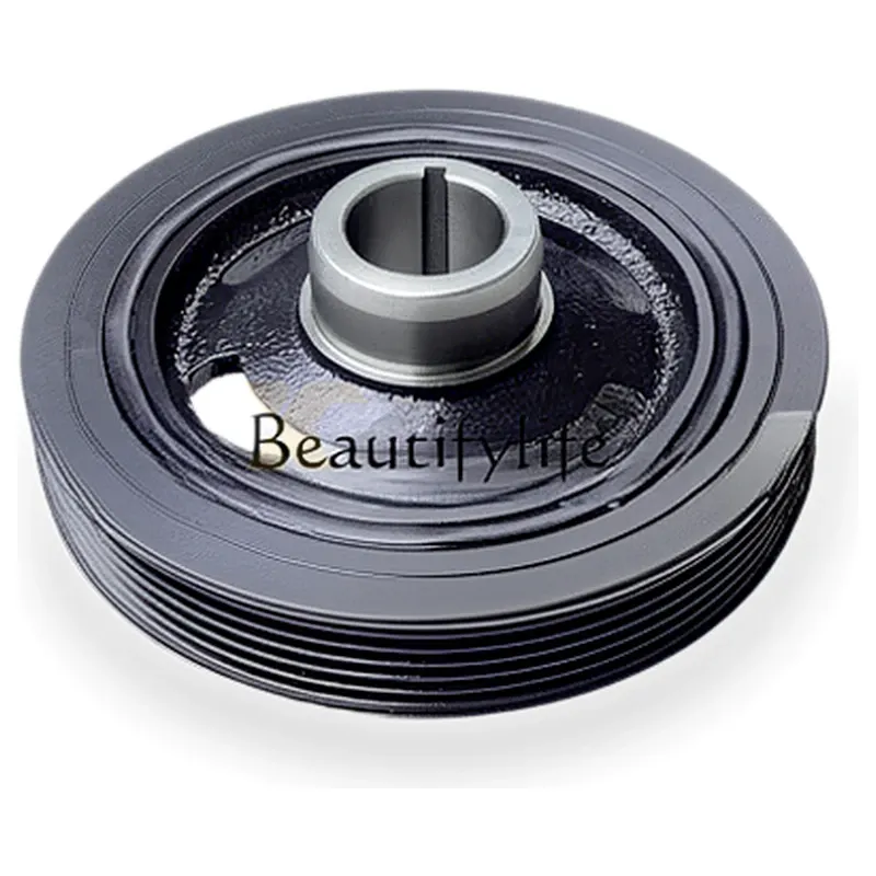 Yuchai Engine Parts Crankshaft Pulley G0100-1005030C Vibration Damper with Yuchai 4112 Engine - Image 1